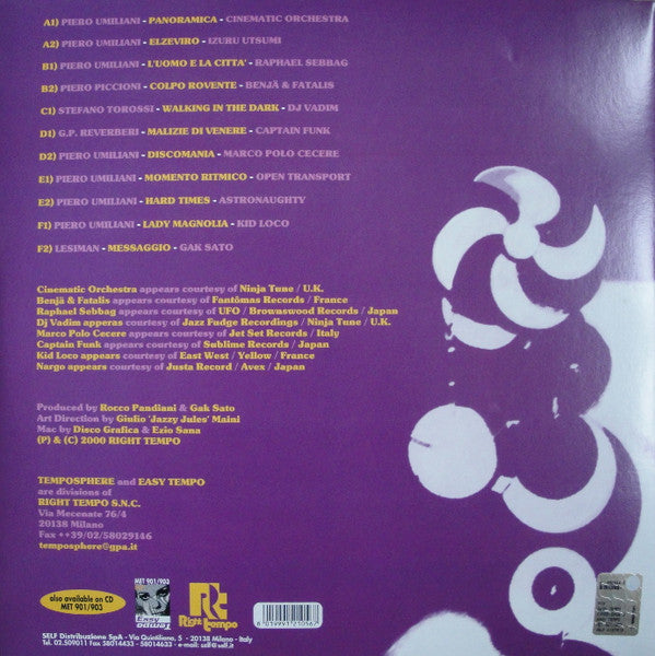 Release: Easy Tempo Experience - The Third Dimension-Vinyl-Italy-2000-MET 901/903 DLP-1021501