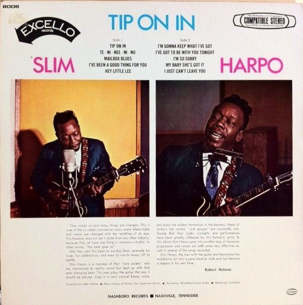 Master Release: Tip On In by Slim Harpo