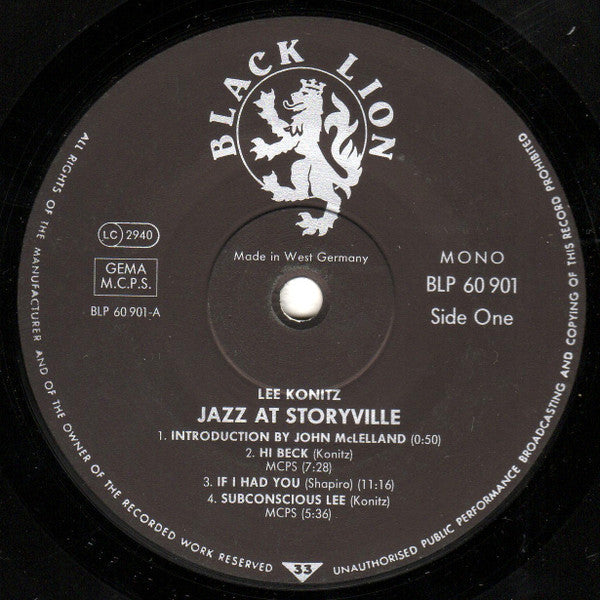 At Storyville