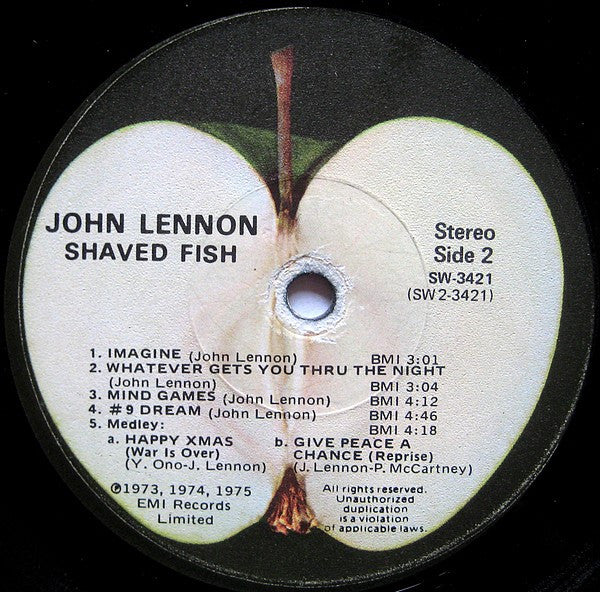 Shaved Fish
