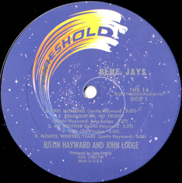 Release: Blue Jays-Vinyl-US-1975-THS 14-9753346