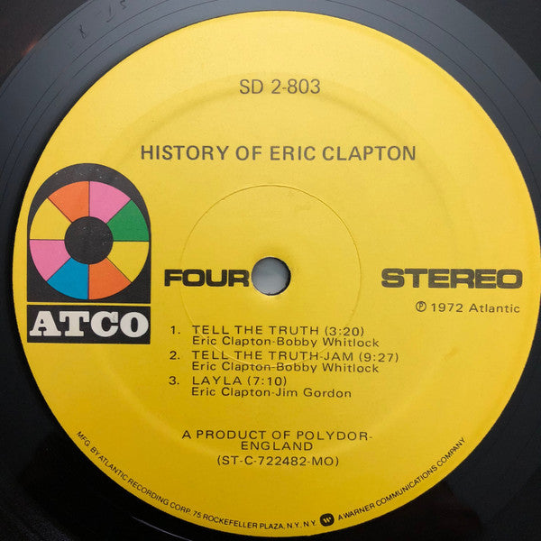 History Of Eric Clapton