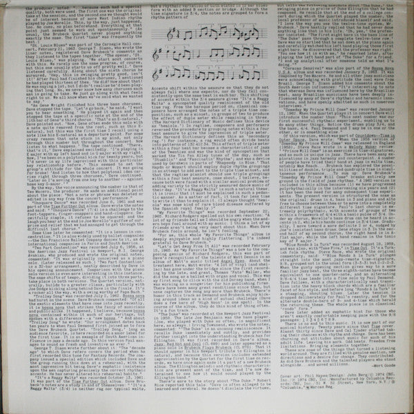 Dave Brubeck's All-Time Greatest Hits