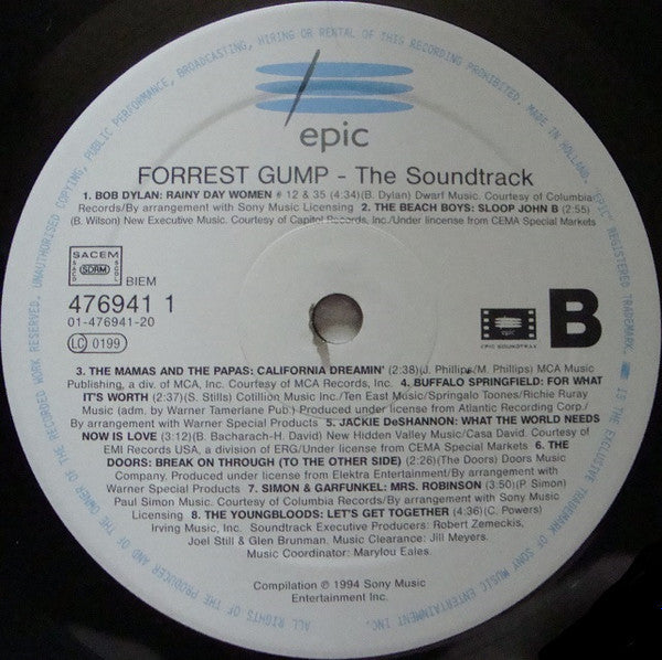 Forrest Gump (The Soundtrack)