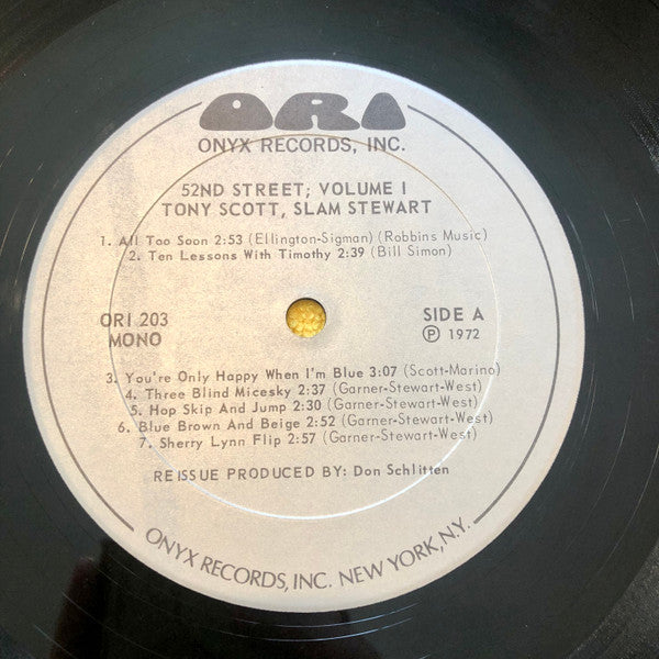 52nd Street; Volume 1