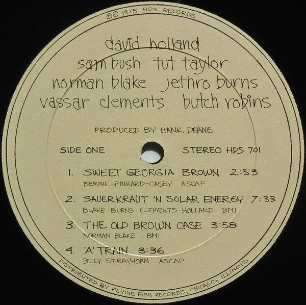 Norman Blake / Tut Taylor / Sam Bush / Butch Robins / Vassar Clements / David Holland / Jethro Burns