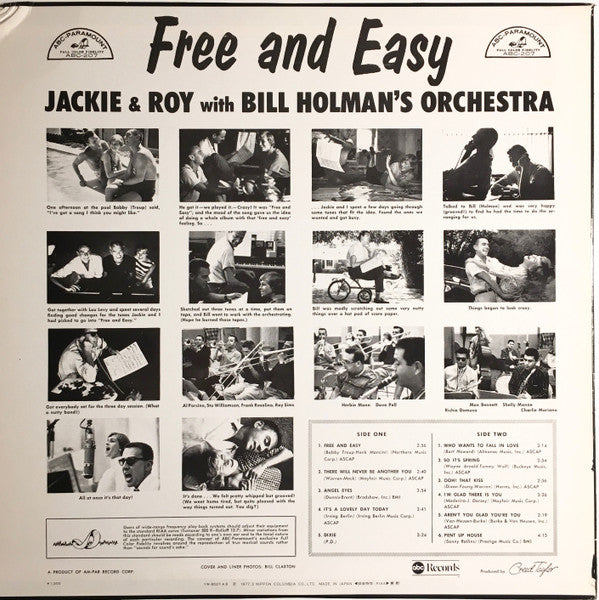 Release: Free And Easy!-Vinyl-Japan-1977-ABC-207, YW-8527-AB-6561851