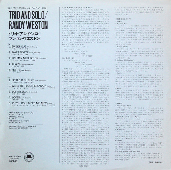 Trio And Solo