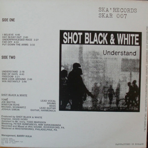 Release: Understand-Vinyl-UK-1988-SKAR 007-1546177