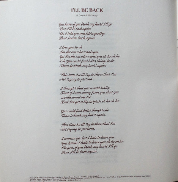 Love Songs = ラヴ・ソングス