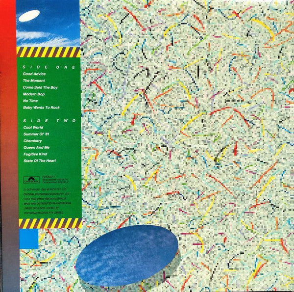 Release: Up To The Moment-Vinyl-Australasia-1985-825 597-1-1891268