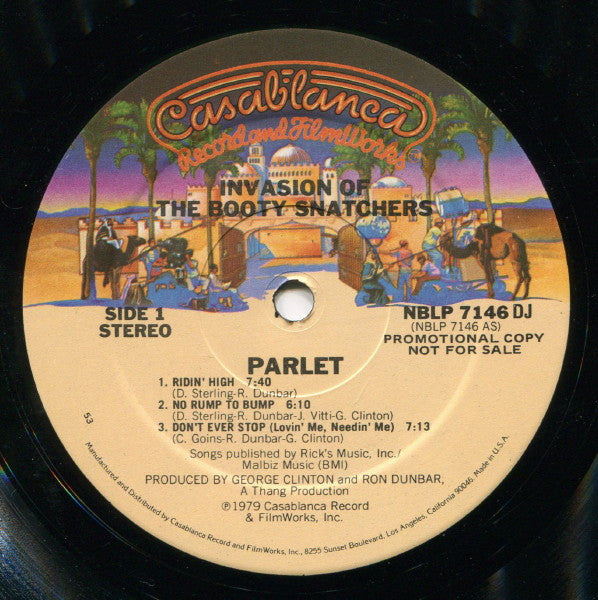 Master Release: Invasion Of The Booty Snatchers by Parlet