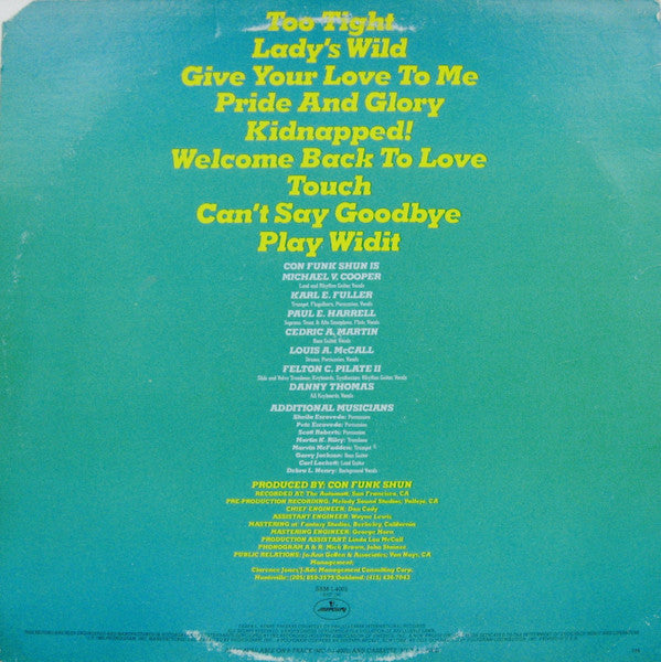 Release: Touch-Vinyl-US-1980-SRM-1-4002, 6337 154-7147274