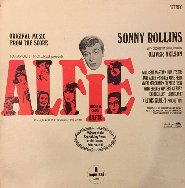 Master Release: Original Music From The Score "Alfie" by Sonny Rollins