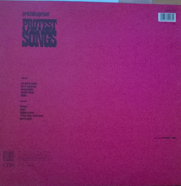 Master Release: Protest Songs by Prefab Sprout