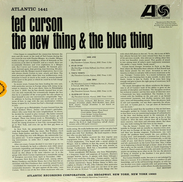 Release: The New Thing & The Blue Thing-Vinyl-US-2006-1441-3345637