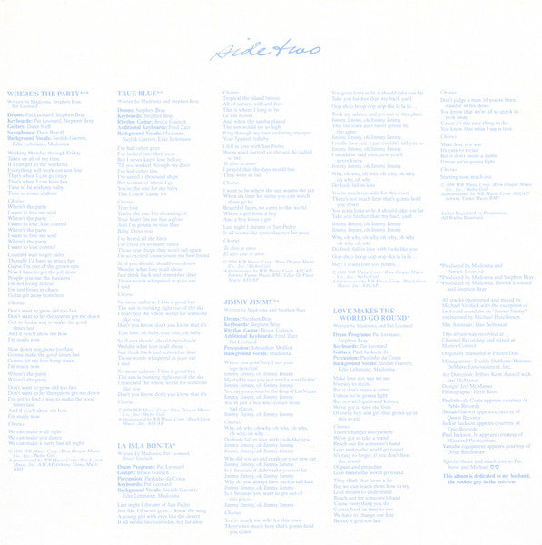 True Blue = トゥルー・ブルー