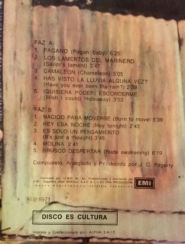 Release: Pendulum-Vinyl-Argentina-1971-SXL 5159, XL/SXL 5159-7030251