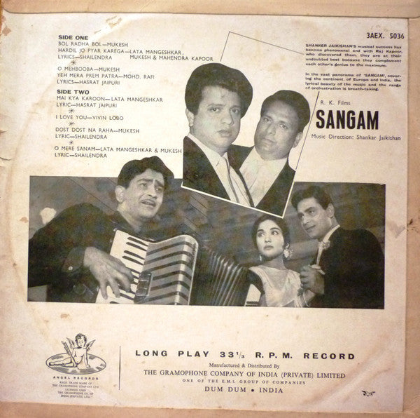 Master Release: Sangam by Shankar-Jaikishan