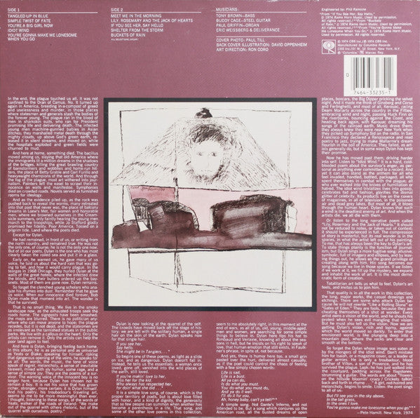 Release: Blood On The Tracks-Vinyl-US-None-JC 33235-1485239