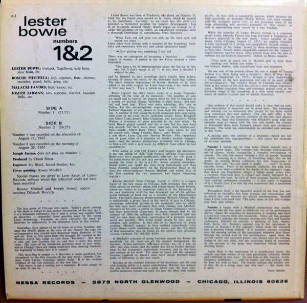 Master Release: Numbers 1&2 by Lester Bowie
