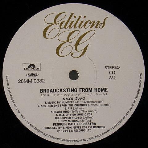 Broadcasting From Home