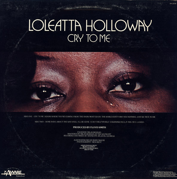 Release: Cry To Me-Vinyl-US-1975-AA 2008, AA-2008-1135151
