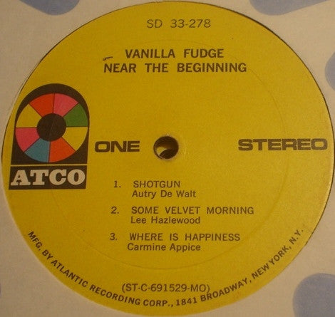 Release: Near The Beginning-Vinyl-US-1969-SD 33-278-5579718