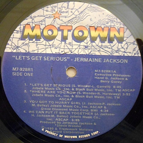 Release: Let's Get Serious-Vinyl-US-1980-M7-928R1-6214964