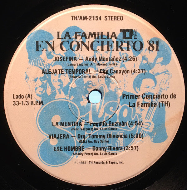 Primer Concierto De La Familia TH