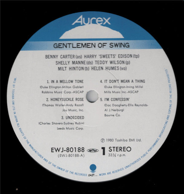 Aurex Jazz Festival '80 - Gentlemen Of Swing