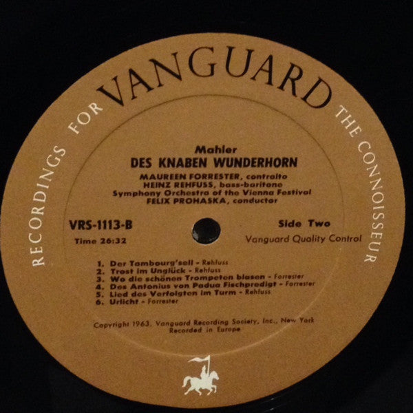 Songs From Des Knaben Wunderhorn = The Youth's Magic Horn