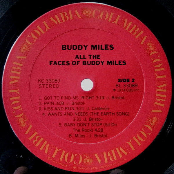 All The Faces Of Buddy Miles