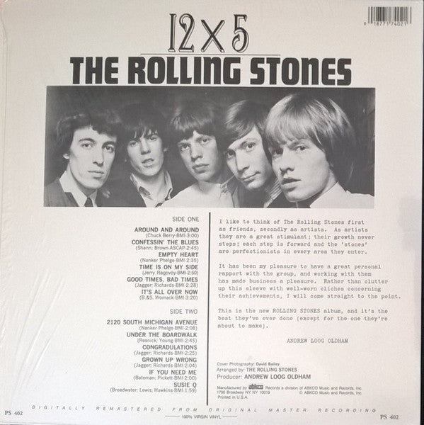 Release: 12 X 5-Vinyl-US-None-74021, PS 402-8510922