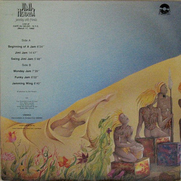 Release: Cafè Au Go-Go - Jam Session-Vinyl-Italy-1989-V880802-4722372