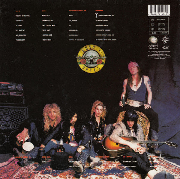 Release: Appetite For Destruction-Vinyl-Europe-None-GEF 24148, GEF 24148-2231121