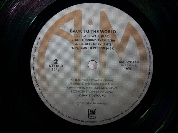 Back To The World