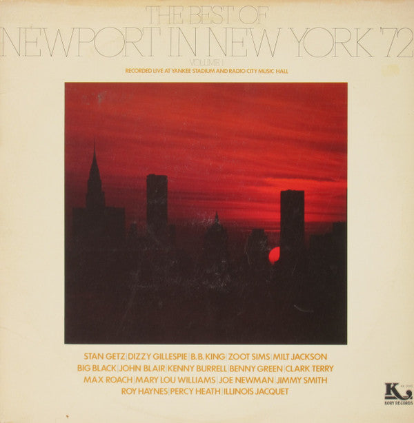 Master Release: The Best Of Newport In New York '72 (Volume 1) by Various