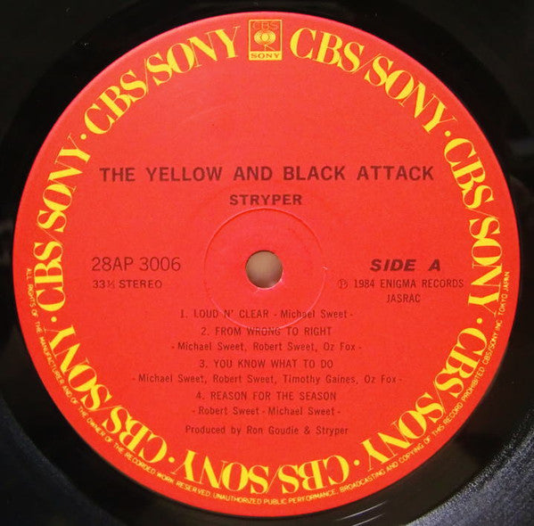 The Yellow And Black Attack