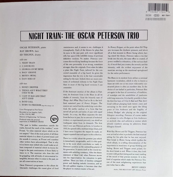 Release: Night Train-Vinyl-Europe-None-821 724-1-1930894