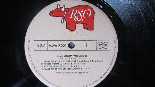 Live Cream Volume II