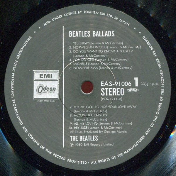 The Beatles Ballads (20 Original Tracks)