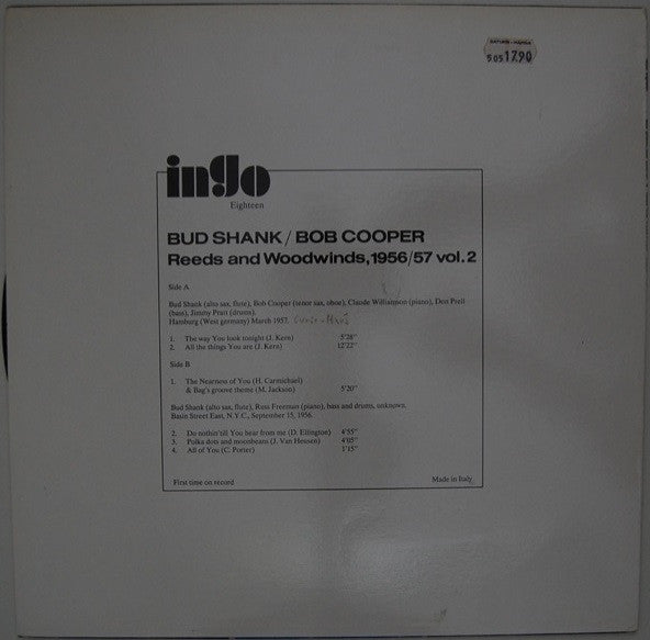 Release: Unknown Release-Vinyl-Italy-None-Ingo-Eighteen-2608316