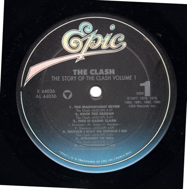 Release: The Story Of The Clash  (Volume 1)-Vinyl-US-1988-E2 44035-2746815