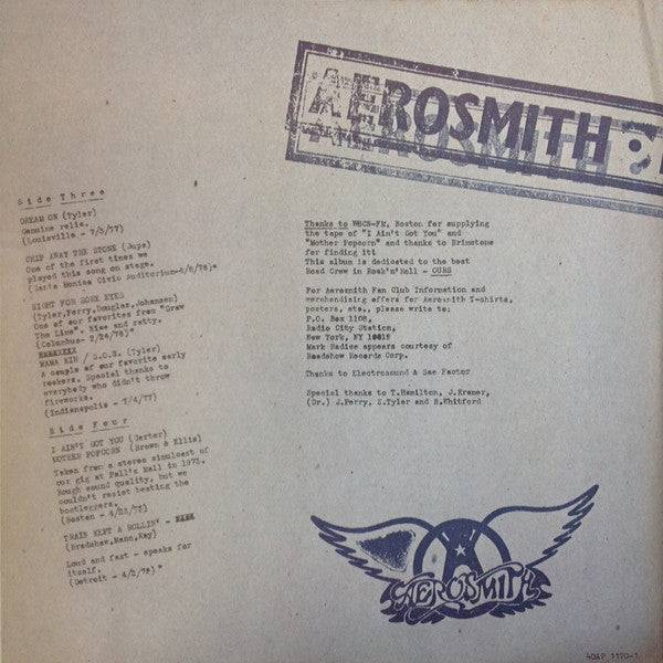 Live! Bootleg = ライヴ・ブートレッグ