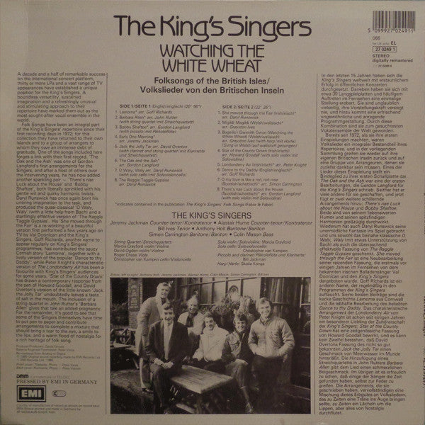 Master Release: Watching The White Wheat by The King's Singers