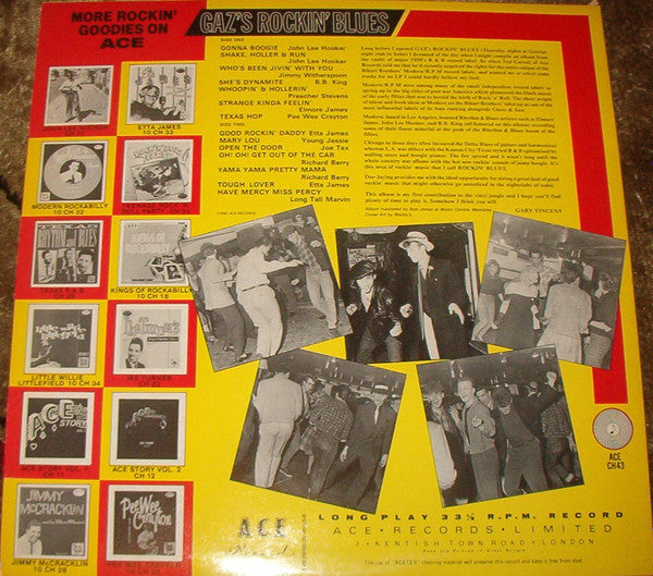 Master Release: Gaz's Rockin' Blues by Various