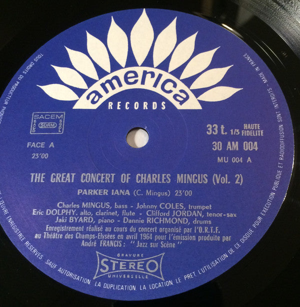 Memorial Charles Mingus - The Great Concert Paris 1964