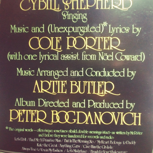 Master Release: Cybill Does It... ...To Cole Porter by Cybill Shepherd