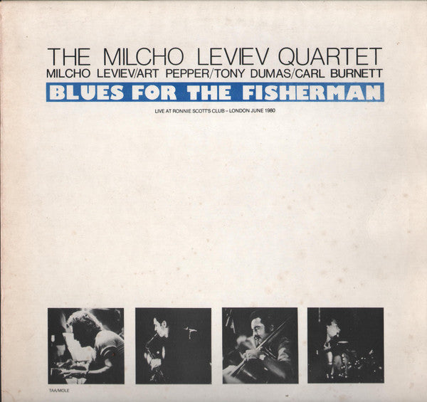 Master Release: Blues For The Fisherman by The Milcho Leviev Quartet